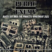 Public Enemy - Black Sky Over The Projects: Apartment 2025 vinyl cover
