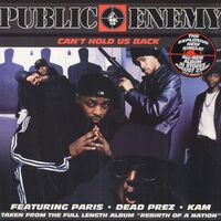 Public Enemy - Can't Hold Us Back vinyl cover