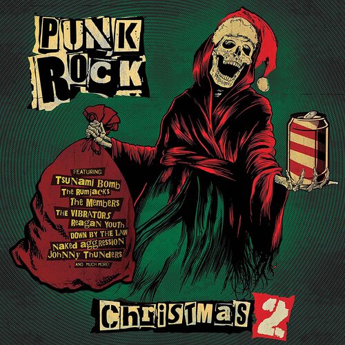 Various - Punk Rock Christmas II (White) vinyl cover
