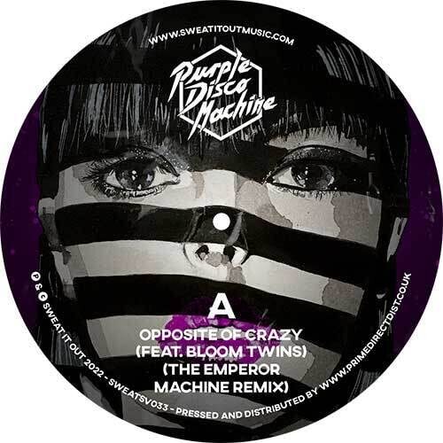 Purple Disco Machine - Opposite Of Crazy The Emperor Machine Remix vinyl cover