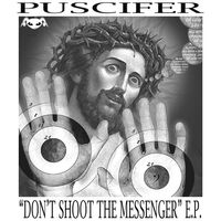Puscifer - Don't Shoot The Messenger (Black Ice & White Ice) vinyl cover