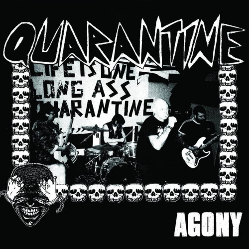 Quarantine - Agony vinyl cover