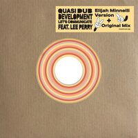 Quasi Dub Development & Lee Lee Perry - Let's Communicate Feat. Lee Perry vinyl cover