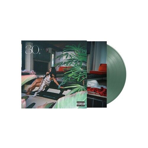 Queen Naija - 30. (Green) vinyl cover