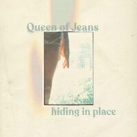 Queen Of Jeans - Hiding In Place - Peach vinyl cover