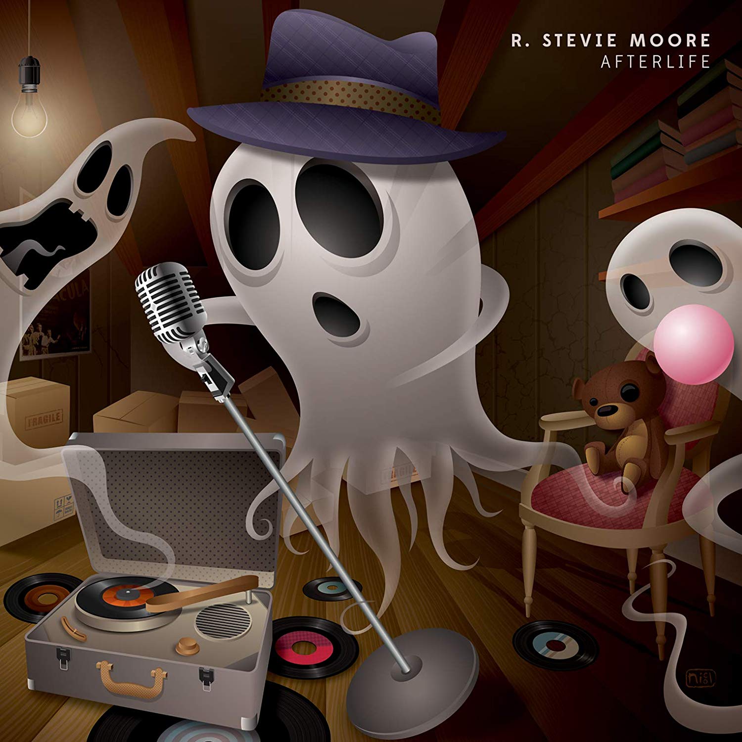 R. Stevie Moore - Afterlife vinyl cover