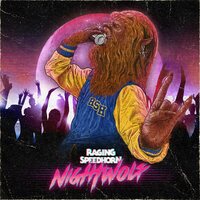 Raging Speedhorn - Night Wolf vinyl cover