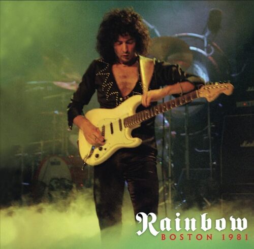Rainbow - Boston 1981 (Green/Red Splatter) vinyl cover