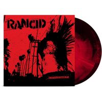 Rancid - Indestructible (Anniversary Edition; Redishwith Black Galaxy) vinyl cover