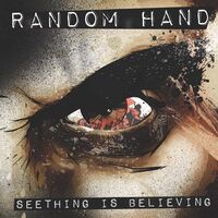 Random Hand - Seething Is Believing (Gold & Black) vinyl cover