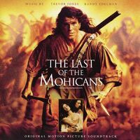 Randy Edelman - Last Of The Mohicans Soundtrack (Orange With Black Streaks "Smoke & Fire")