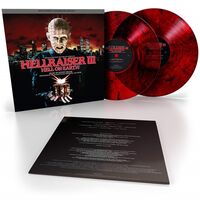 Hellraiser (Related Recordings) - Hellraiser III – Hell On Earth Soundtrack Red W(Black Smoke vinyl cover