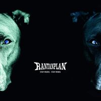 Rantanplan - Stay Rudel - Stay Rebel Clear Blue / Black vinyl cover