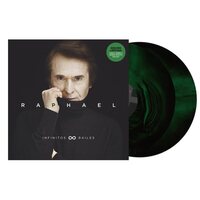 Raphael - Infinitos Bailes (Galaxy Black & Green) vinyl cover