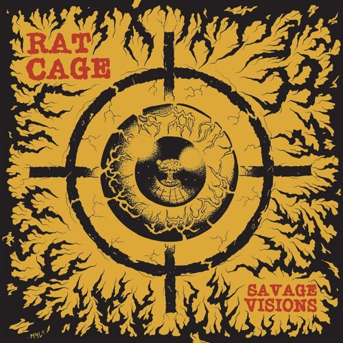 Rat Cage - Savage Visions vinyl cover