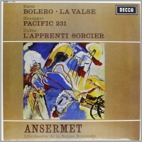 Ravel / Honegger / Dukas - Bolero La Valse / Pacific 231 vinyl cover