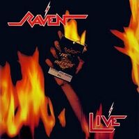 Raven - Live At The Inferno vinyl cover