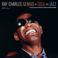 Ray Charles - Genius + Soul = Jazz + 1 Bonus Track Cover Photo By Jean-Pierreleloir vinyl cover