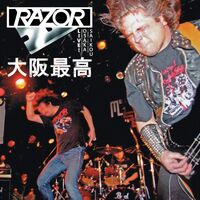 Razor - Live! Osaka Saikou vinyl cover