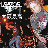 Razor - Osaka Saikou: Live In Japan vinyl cover