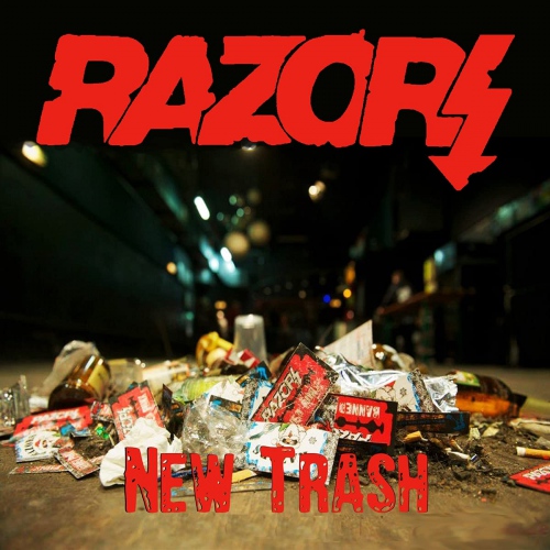 Razors - New Trash - Red Vinyl vinyl cover