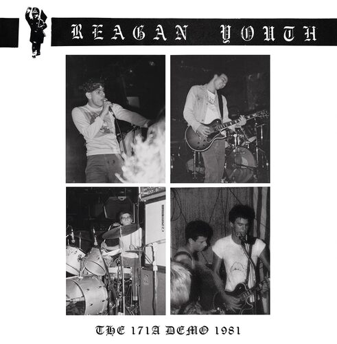 Reagan Youth - The 171A Demo 1981 (Red) vinyl cover