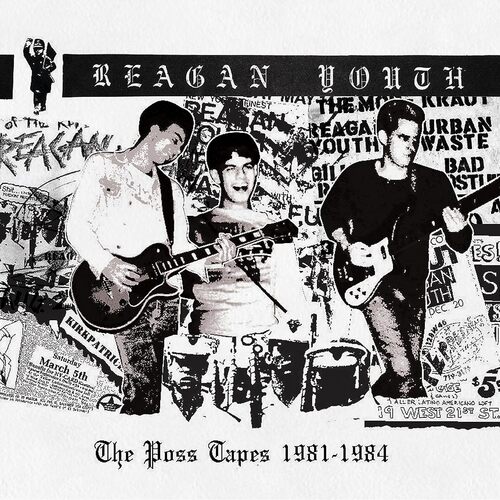 Reagan Youth - The Poss Tapes (Red) vinyl cover