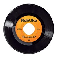 Rebuke - 45...Not A Lp vinyl cover