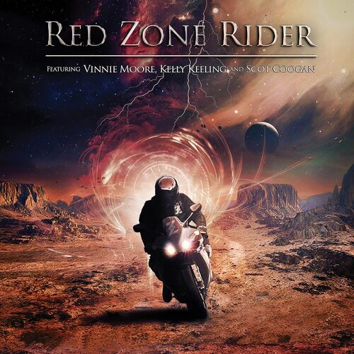 Red Zone Rider - Red Zone Rider (Red/Gold Splatter) vinyl cover