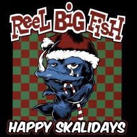Reel Big Fish - Happy Skalidays Gold vinyl cover