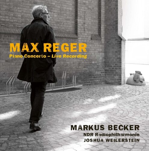 Reger / Becker - Piano Concerto - Live Recording vinyl cover