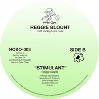 Reggie Blount Ft Zackey Force Funk - Space Bitch / Stimulant vinyl cover