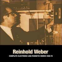 Reinhold Weber - Complete Electronic & Phonetic Works vinyl cover