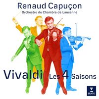 Renaud Capucon - Vivaldi: Four Seasons, Chevalier De Saint-Georges: Violin Concertos vinyl cover