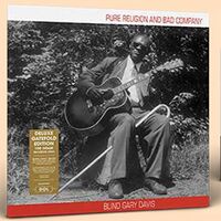 Rev. Gary Davis - Pure Religion & Bad Company vinyl cover