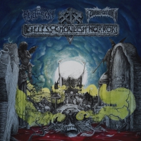 Revel In Flesh / Zombiefication - Eyeless Ghoulish Horror vinyl cover