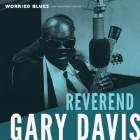 Reverend Gary Davis - Worried Blues vinyl cover