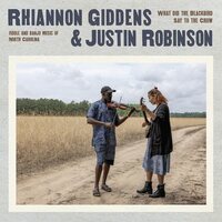 Rhiannon Giddens & Justin Robinson - What Did the Blackbird Say to the Crow vinyl cover