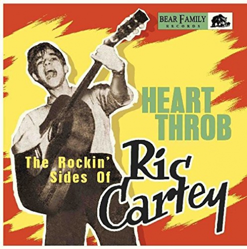 Ric Cartey - Heart Throb: The Rockin' Sides Of Ric Cartey Album vinyl cover