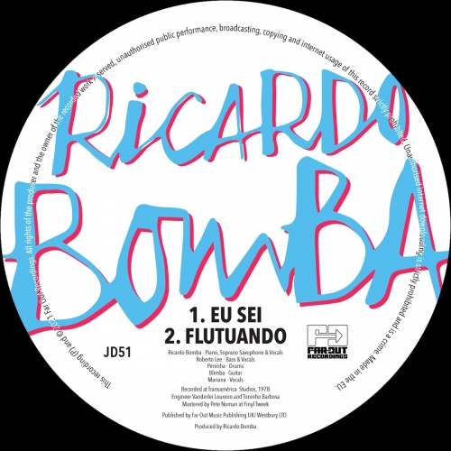 Ricardo Bomba - Eu Sei / Vflutando vinyl cover