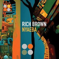 Rich Brown - Nyaeba (Orange Marble) vinyl cover