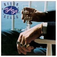 Ringo Starr - Bad Boy Translucent Blue & Black Swirl Limited Anniversary Edition Poster vinyl cover