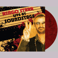 Ringo Starr - Live At Soundstage (Burgundy Swirl) vinyl cover