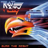 Riot City - Burn The Night vinyl cover