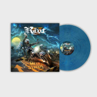 Riot V - Mean Streets (Electric Blue) vinyl cover