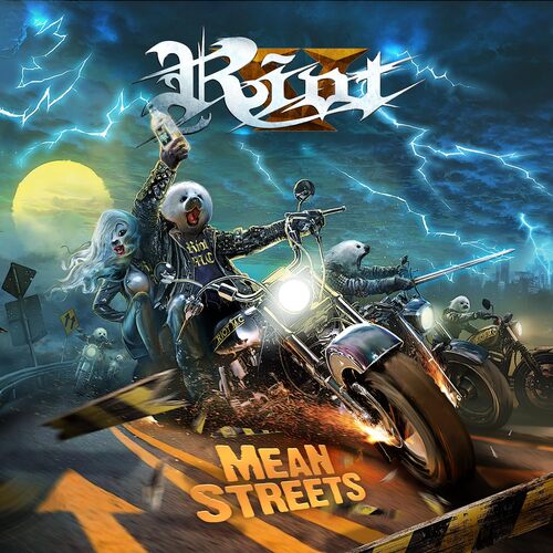 Riot V - Mean Streets Seal vinyl cover