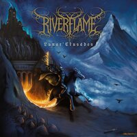 Riverflame - Lunar Crusades (Flaming Yellow) vinyl cover