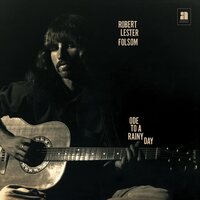 Robert Lester Folsom - Ode to a Rainy Day: Archives 1972-1975 (Orange) vinyl cover