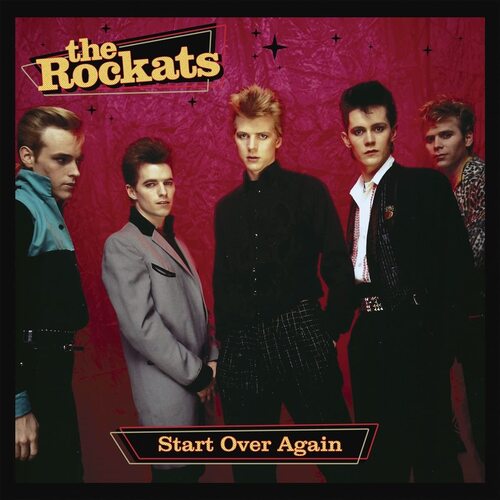 Rockats - Start Over Again (Red Marble) vinyl cover