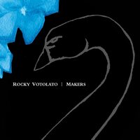 Rocky Votolato - Makers 20th Anniversary BLACK & BLUE (White Splatter) vinyl cover